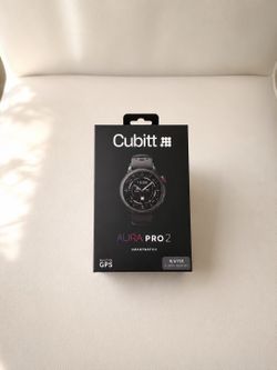 NEW Cubitt Aura Pro 2 Smartwatch GPS AMOLED Display – Sealed in Box