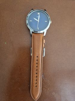 Genuine Leather Fossil Watch