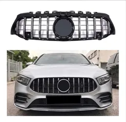 Front GT R Style Grille for Mercedes A-Class W177 (Silver)