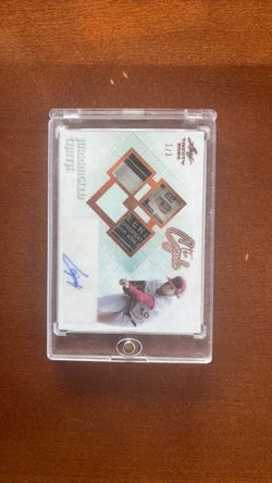 Leaf Trinity Baseball Autograph Relic Card 1/3