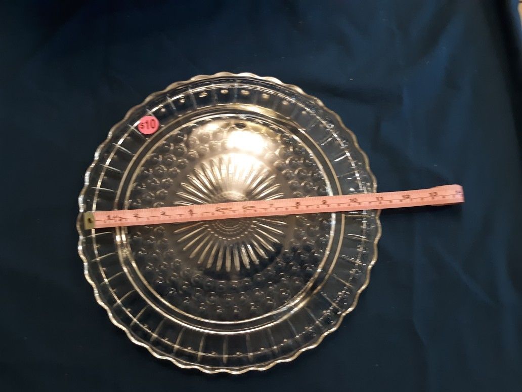 Vintage CAKE PLATE 11 Inch