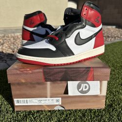 Air Jordan 1 Retro High OG Black Toe Reimagined NEW/RECEIPT SIZE: 11 $200 FIRM ONLY!