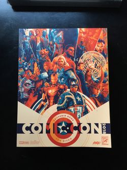 San Diego Comic Con Souvenir Book 2018
