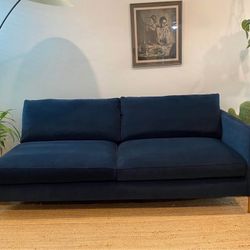 Comfy Navy Sofa