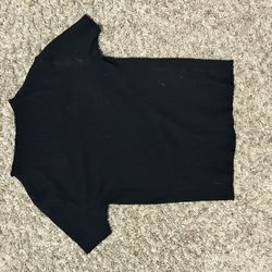Children’s Black Mock Turtle Neck 