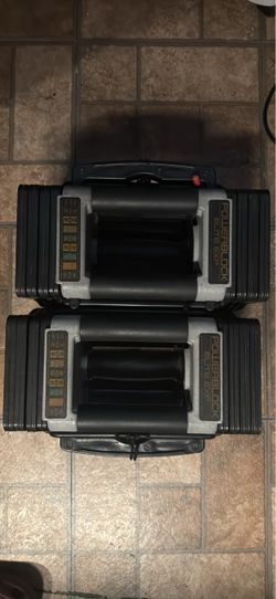Powerblock Elite Exp w/ Stand - 5-50 lb Dumbbells