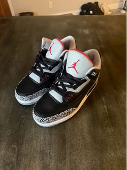 Air Jordan 3 Retro Black Cement Size 9.5 ( No Box )