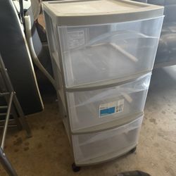 3-Drawer Storage Cart