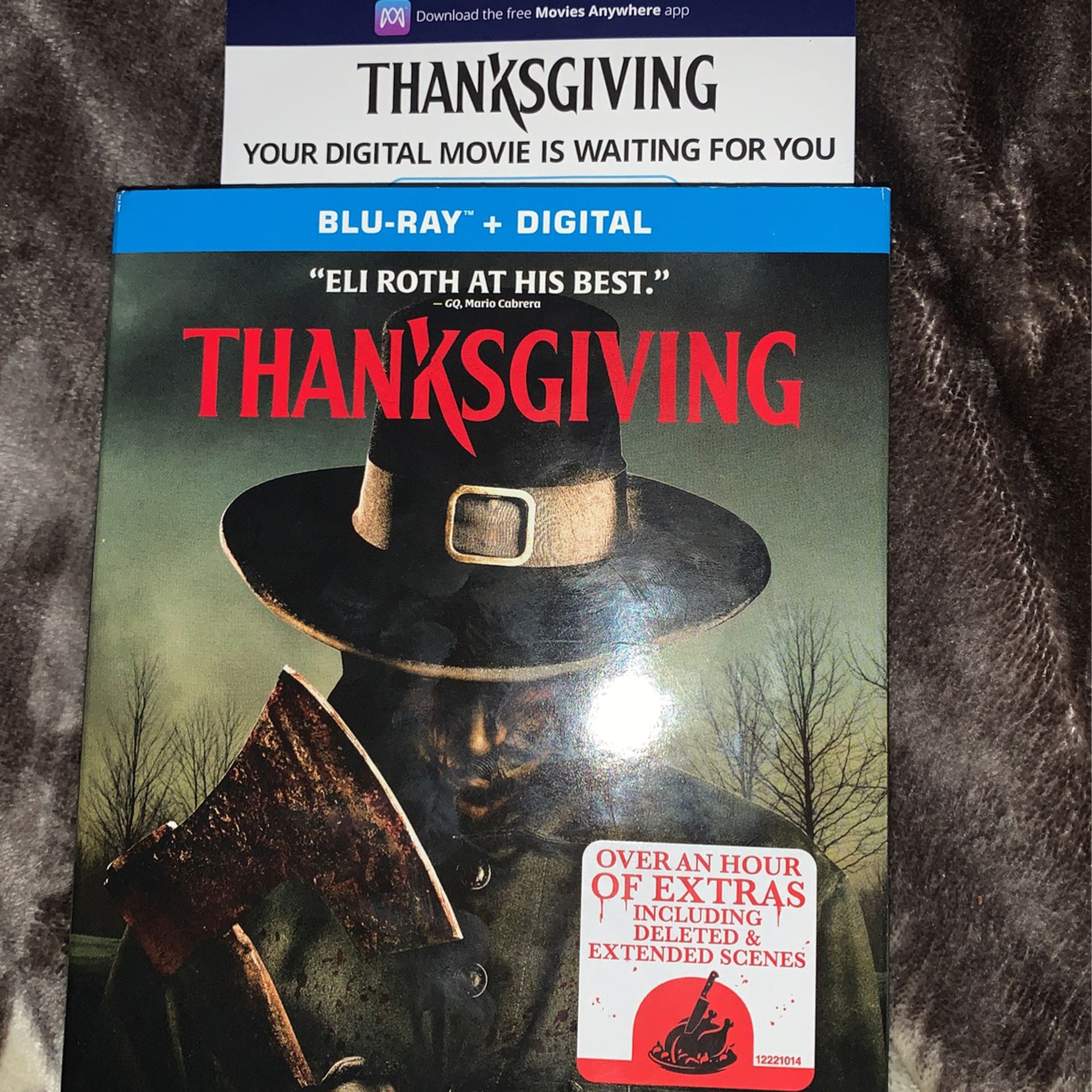 Thanksgiving (2023) Digital Code/ Copy Only Not Redeemed 