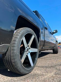 24x10 K9 Wheels and tires 305/35/24 Ameritread HT