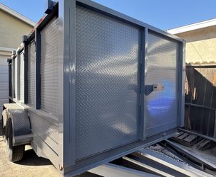 New Hydraulic. Dump Trailer with Diamond Walls 💎