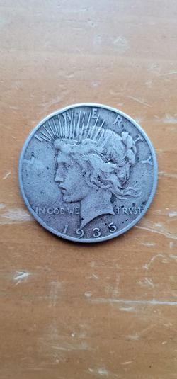 1935 s Peace Silver Dollar
