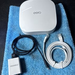 Eero Mesh WiFi Router with power & ethernet cable