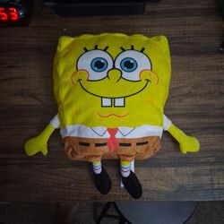 SpongeBob Square pants plushie.