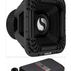 NEW POWERFUL KICKER SOLO X 15” Subwoofer And Kicker Lx Series Amp
