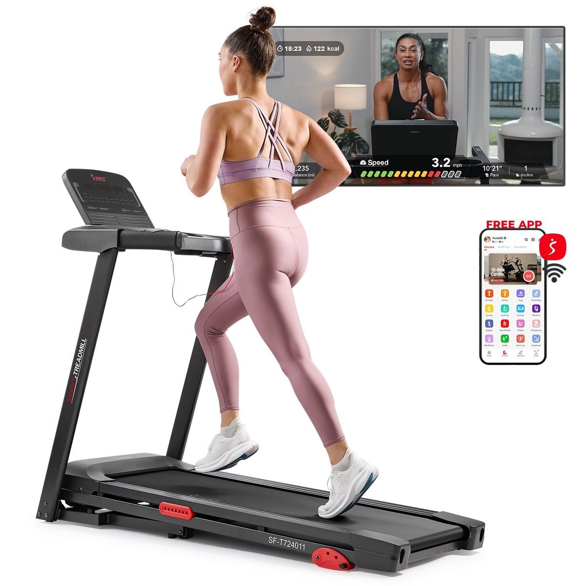 Active 300 Smart Incline Treadmill with Wi-Fi Connectivity