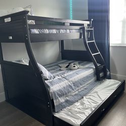 Twin-over-Full Bunk Beds 
