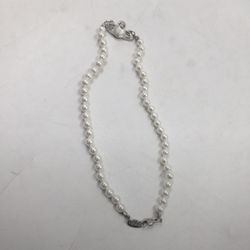 Women vivienne westwood pearl necklace