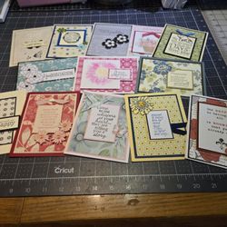 13  Handmade Greeting Cards with Envelopes