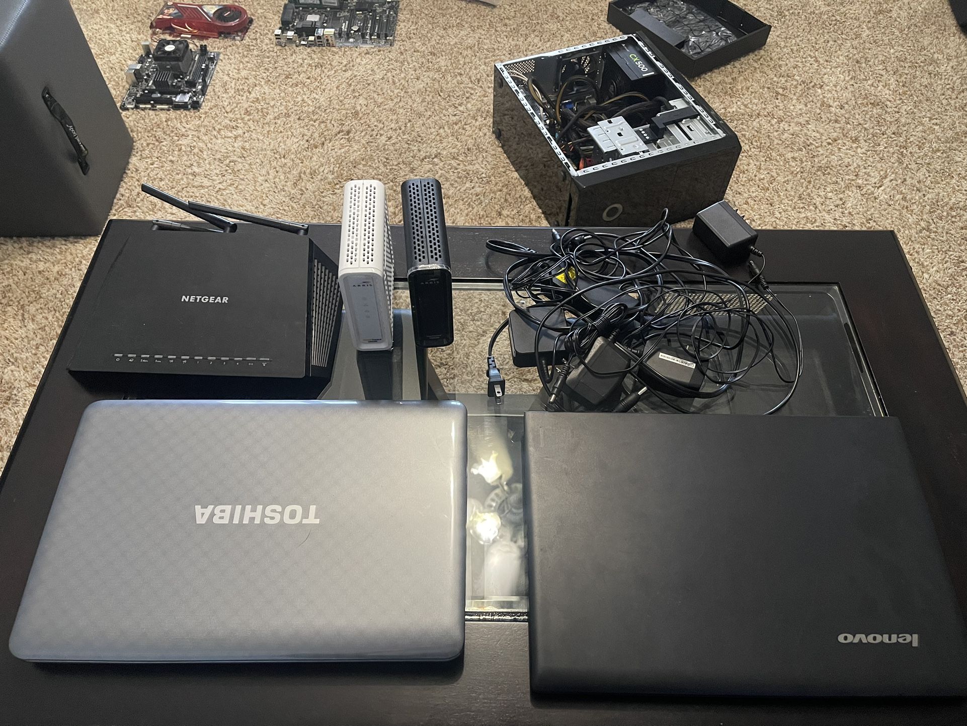 Laptops Routers Modems
