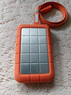 LaCie Rugged USB-C 1 Tb Portable Hard Drive