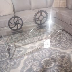 Glass Coffee Table ( Ask For Jose)