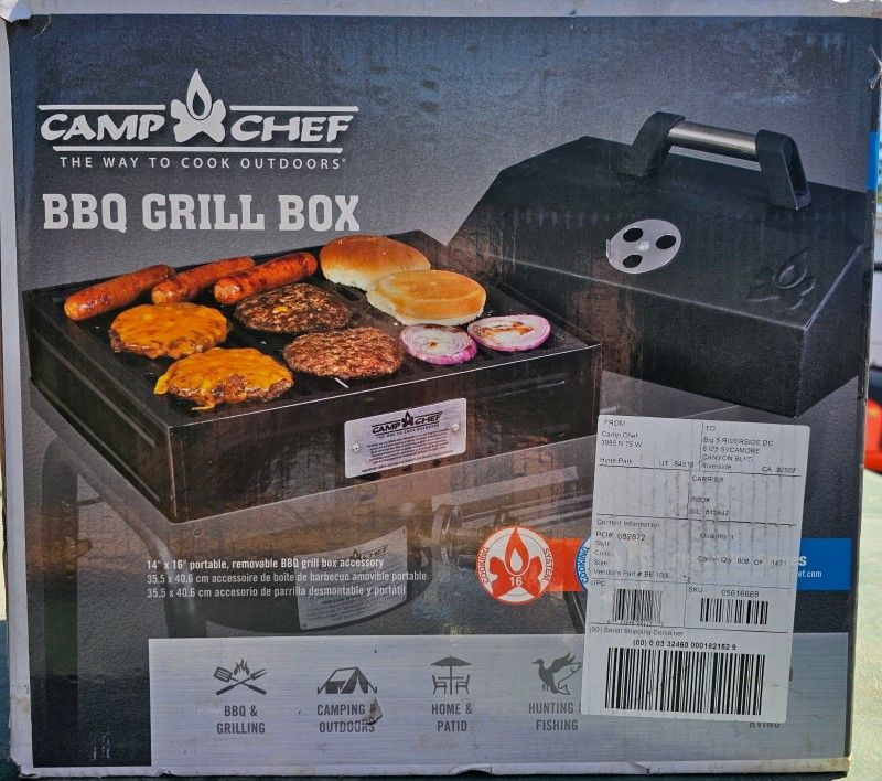 Camp Chef BBQ Grill Box