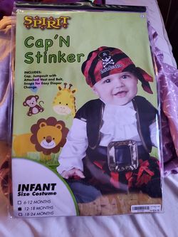 Baby pirate costume