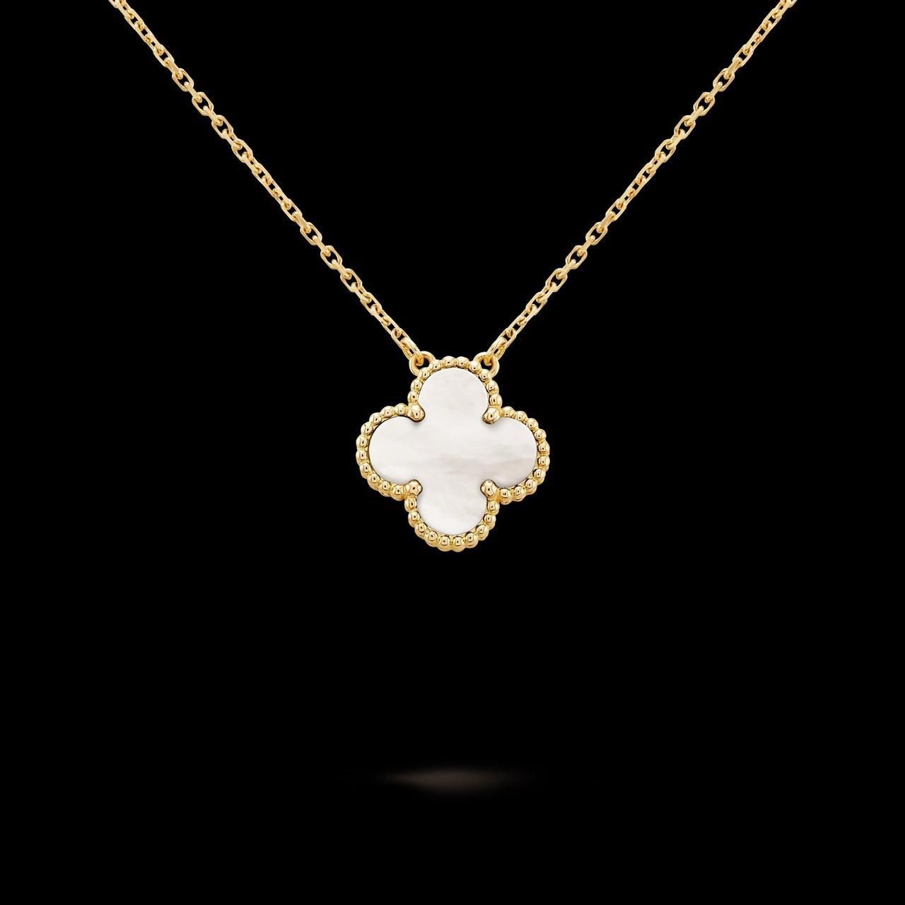 Van Cleef & Arpels Vintage Alhambra Mother of Pearl Necklace