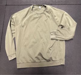 Olive Green Crewneck Sweatshirt