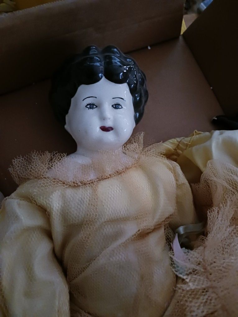 Antique Porcelain Doll