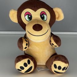 B.J. Toy Company NWOT plush 10” Monkey stuffed Animal