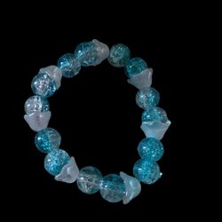 Blue Flower Bracelet 