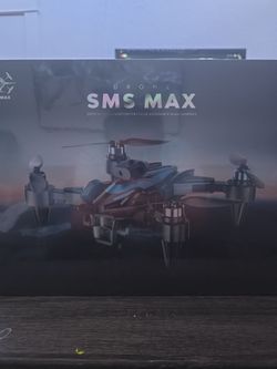 New Factory Sealed SMS MAX Drone – Dual Camera, Obstacle Avoidance