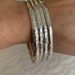 Sterling silver bangles Bracelet