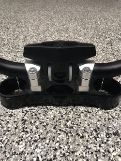 Husky/ktm top clamp and pro taper handlebar