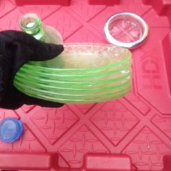 Beautiful Vintage Uranium Glass