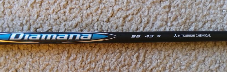 Mitsubishi Diamana BB 43 X shaft