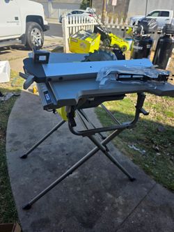RYOBI
15 Amp 10 in. Compact Portable Corded Jobsite Table Saw with Folding Stand