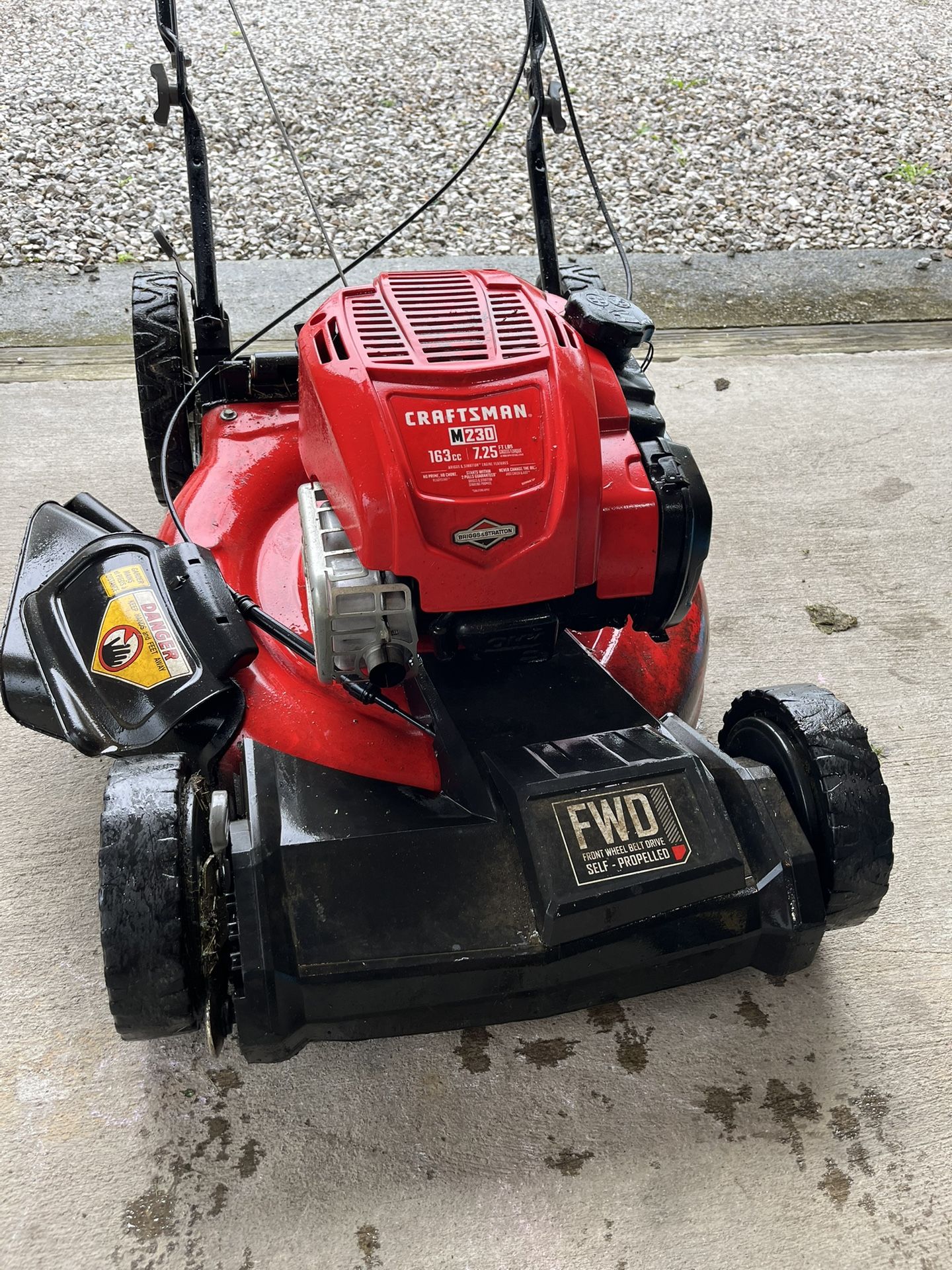 Craftsman Mower, Broken