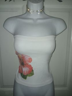 XL White Tube Top