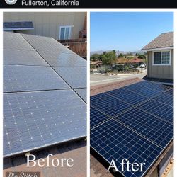 🧼We Clean Your Solar Panels The Right Way🧼