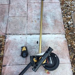 Penn Fathom Master 600 Downrigger 45” Boom with Rod Holder & 12 lb. Cannon Weight. (TRADE???) Made in U.S.A excellent condition. It is already rigged 