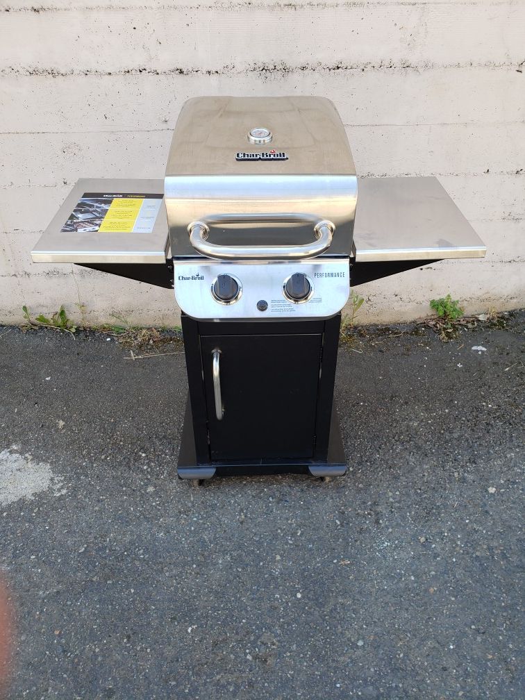 New char-broil grill
