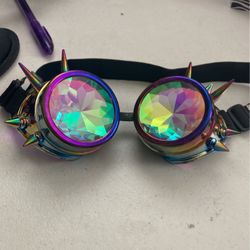 Kaleidoscope glasses