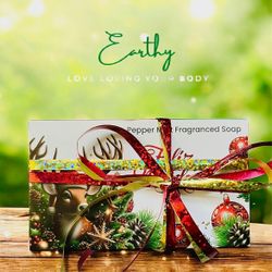 The Peppermint Earthy Soap : 5-Piece Set