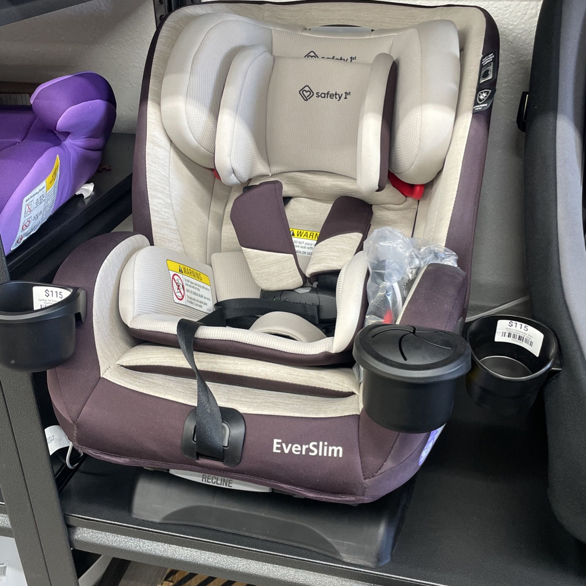 New Safety 1st Everslim DLX Slim convertible Car Seat