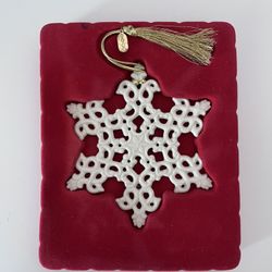 Snowflake Lenox Ornament 