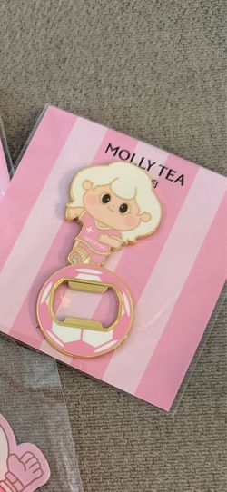 Molly Tea Limited Edition World Cup Soccer Bottle Opener Magnet