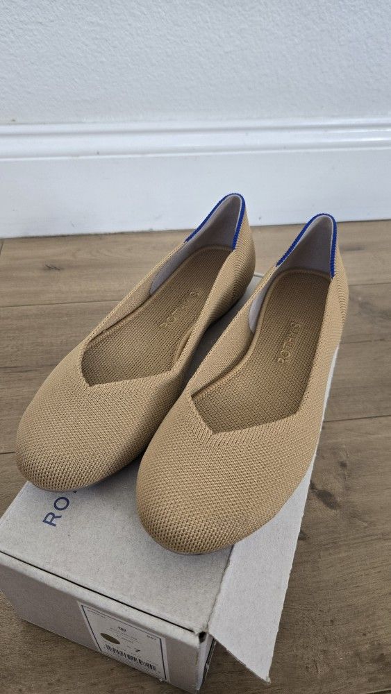 For Sale:
Brand New Never Worn Rothy's the Flat Camel Color size 7